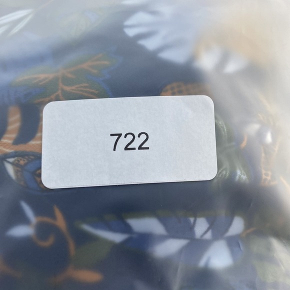 2/$30 J Crew Factory Wrap Dress 0 Navy Blue Cheetah Jungle Novelty Print Satin - Picture 13 of 13